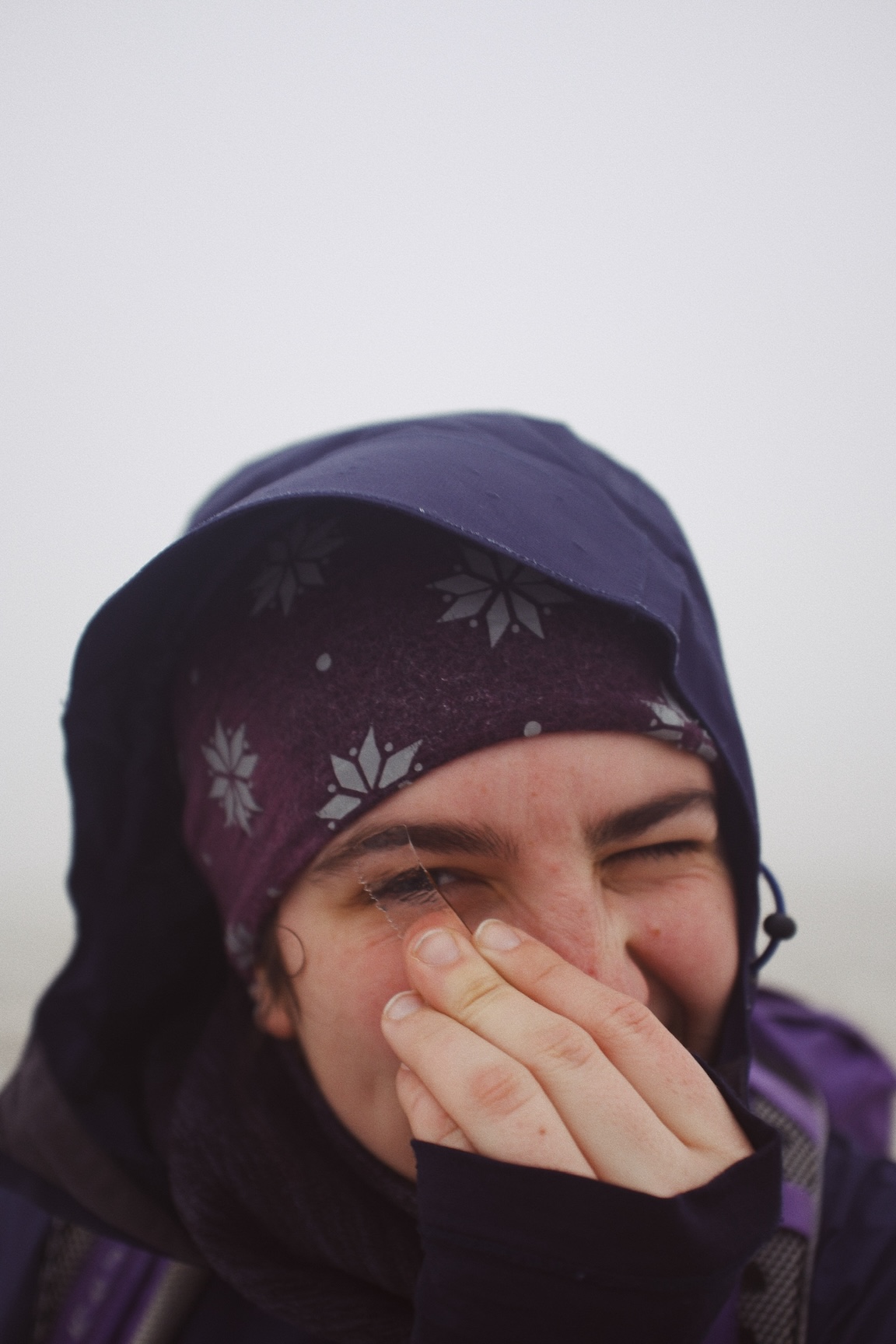 Icicles like windsails