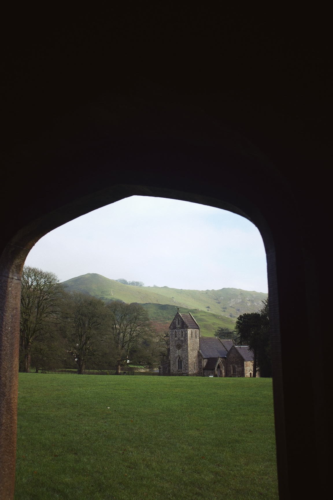 Ilam Hall; our halfway house